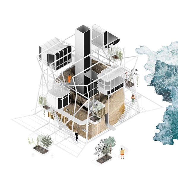 Torre Rinalda: within a coastal protection system.