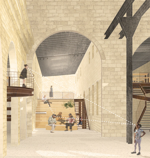 Ħamrun Old Train station: as a shared space for intangible heritage to be exhibited.